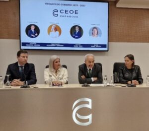 Nuestras socias son noticia: Inmaculada Avellaneda y María Sasot, nombradas vicepresidentas de CEOE Zaragoza.